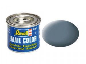 Enamel Paint 'Email' (14ml) Solid Matt Greyish Blue RAL7031