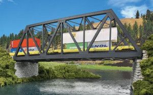 Modernised Double Track Railroad Truss Bridge Kit