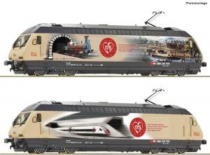 SBB Re460 019-3 175yr Swiss Rail Electric Locomotive VI