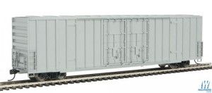 60' High Cube Plate F Boxcar Undecorated