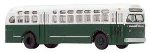 GMC TDH-4512 World Bus Collection Green/White