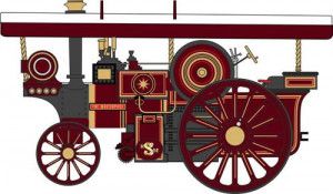 Burrell 8nhp DCC Showmans Locomotive Masterpiece