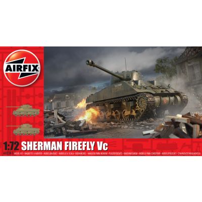 British Sherman Firefly Vc (1:72 Scale)