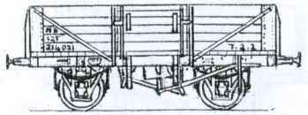 LNER 12 Ton 5 Plank Open Wagon