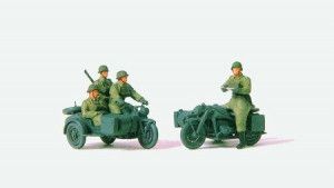 German Reich 1939-45 Mounted Motorcycle Crew (2) Kit