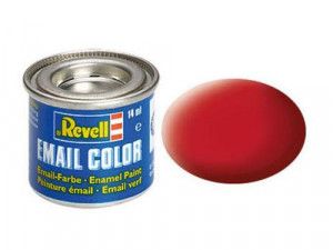 Enamel Paint 'Email' (14ml) Solid Matt Carmine Red RAL3002