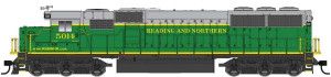 EMD SD50 Reading Blue Mountain & Northern 5017