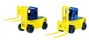 Forklift Truck Set (2 x Yellow)