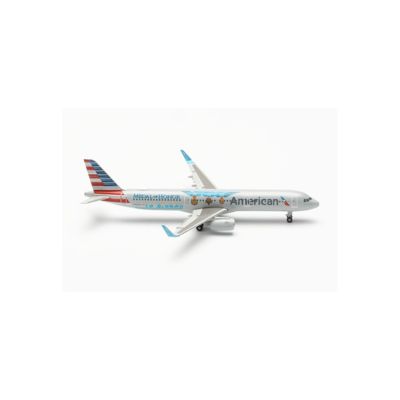 Airbus A321 American Airlines N167AN Flagship Valor(1:500)
