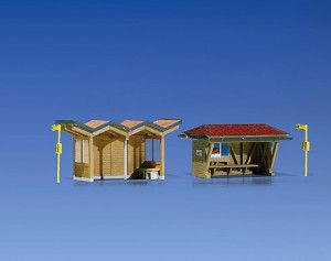 Bus Stop Shelters Kit (2) III