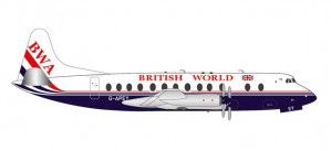 Vickers Viscount 800 British World Airlines G-APEY (1:200)