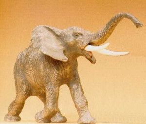 African Elephant Figure
