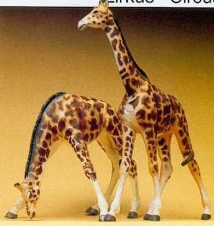 Circus Giraffes (2) Figure Set