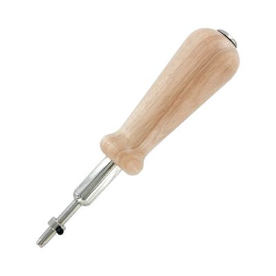 Pin Pusher (Wood Handle) with Depth Stop