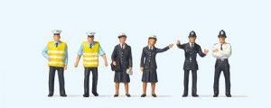 British Police (6) British OO Scale Figure Set