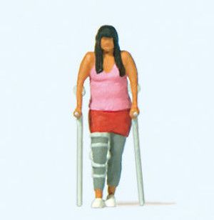 Female with Broken Leg Figure