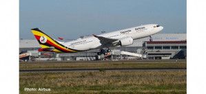 *Airbus A330-800neo Uganda Airlines 5X-NIL (1:500)