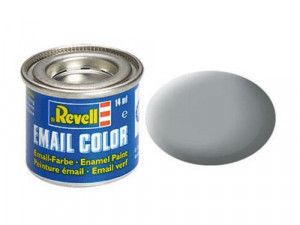 Enamel Paint 'Email' (14ml) Solid Matt Light Grey USAF