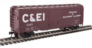 40' ACF Welded Boxcar Chicago & Eastern Illinois 3315