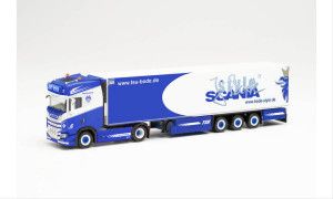 Scania CS20 HD Refrigerated Box Semitrailer TSU Bode