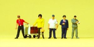 Chinese Railway Personnel (5) Exclusive Figure Set
