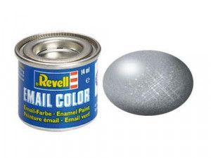 Enamel Paint 'Email' (14ml) Solid Metallic Steel