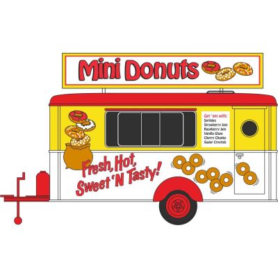 *Mobile Trailer Mini Donuts