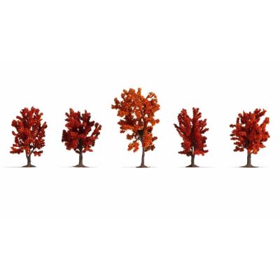 Autumn Trees (5) 80-100mm Classic Set