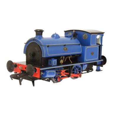 *HL 0-4-0 56 Port of London Blue Lined Yellow (DCC-Sound)