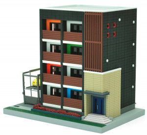 Four Storey Apartment Block Kit