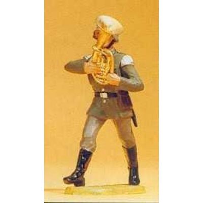 German Reich 1939-45 Horn Player Marching Figure