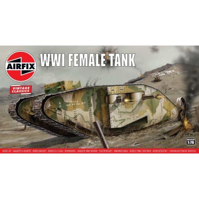 Vintage Classics British WWI Female Tank (1:76 Scale)