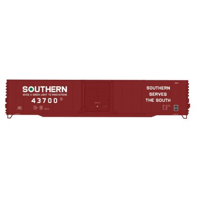 *60' PS Sgl Door Auto Parts Boxcar Southern Railway 43700